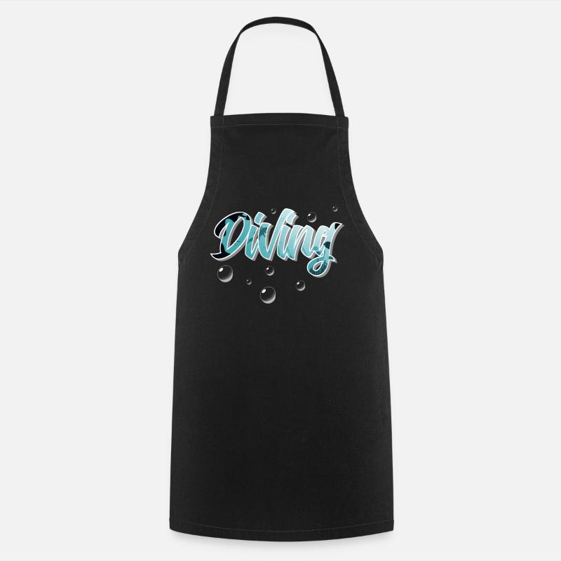 Plongeurs plongeurs - Tablier de cuisine - noir