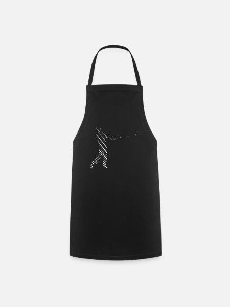 Golf Golfer - Cooking Apron - black