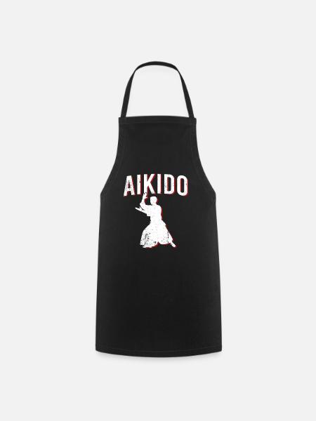 Aikido - Kochschürze - Schwarz