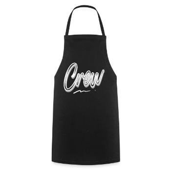 Crew - Cooking Apron - black - Front - AI Model Male 185 dark (185cm)