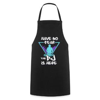 DISC JOCKEY - Cooking Apron - black - Front - AI Model Male 185 dark (185cm)