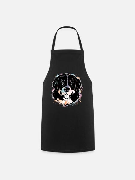 Berner Sennenhund - Kochschürze - Schwarz