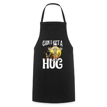 Can I Get A Hug für einen Halloween Liebhaber - Kochschürze - Schwarz - Vorne - AI Model Male 185 dark (185cm)
