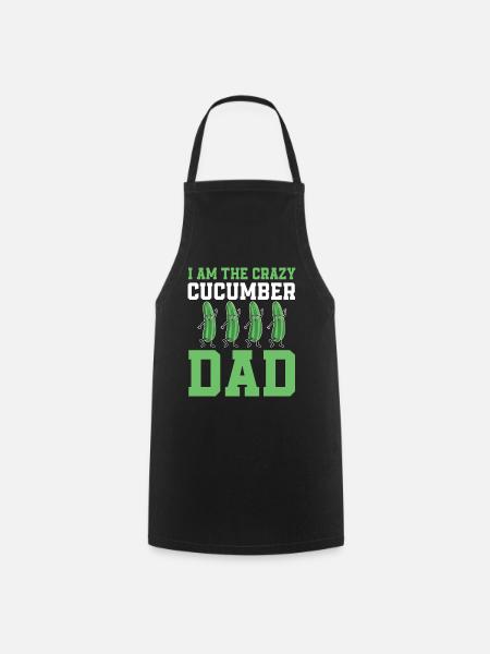 Gurken Papa - Kochschürze - Schwarz