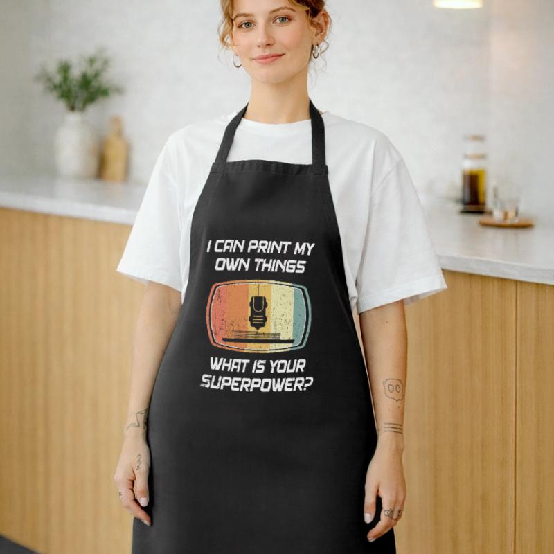 3d Printer Gift for Nerd Hobby Printing Machine Cooking Apron
