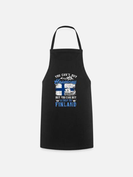 Finnland - Kochschürze - Schwarz
