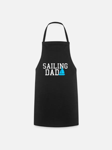 sailing dad - Kochschürze - Schwarz
