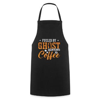 Ghost Hunter Creepy Ghost Hunt Cadeau d’horreur - Tablier de cuisine - noir - Devant - AI Model Male 185 dark (185cm)
