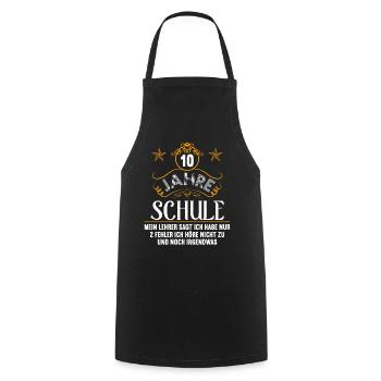 Realschule bestanden Realschulabschluss 2022 - Kochschürze - Schwarz - Vorne - AI Model Male 185 dark (185cm)