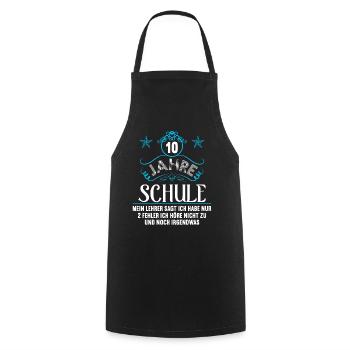Realschule bestanden Realschulabschluss 2022 - Kochschürze - Schwarz - Vorne - AI Model Male 185 dark (185cm)