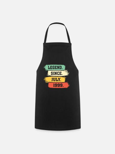 Légende depuis juillet 1999 - Tablier de cuisine - noir