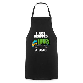 Müllmann Tshirt - Cooking Apron - black - Front - AI Model Male 185 dark (185cm)