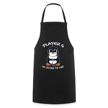 Player 6 has entered the game Baby - Cooking Apron - black - Front - AI Model Male 185 dark (185cm)