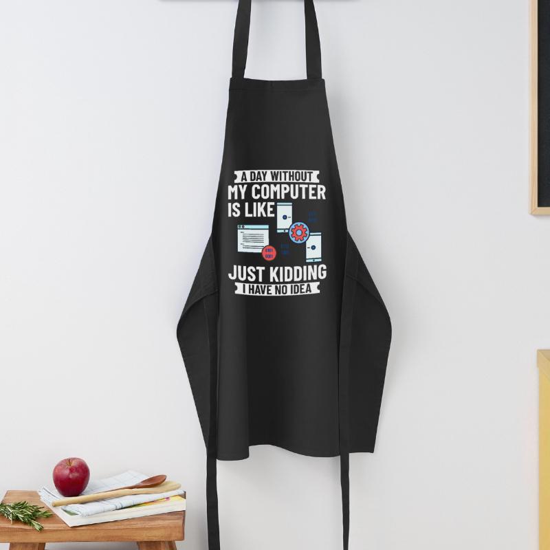 Programmer Programming Computer Developer Pc Cooking Apron