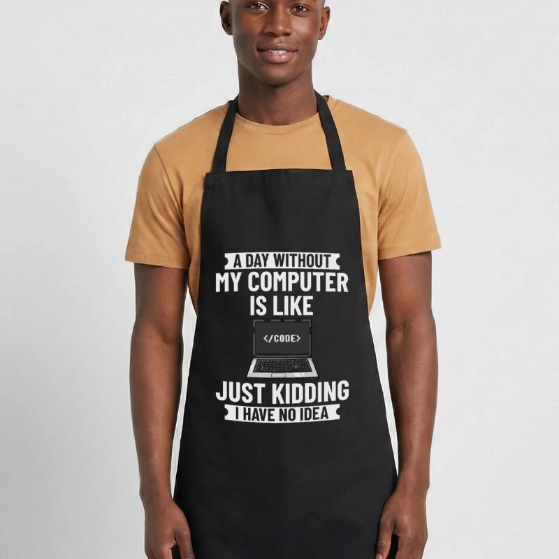 Programmierer Programmieren Computerentwickler Pc Kochschürze