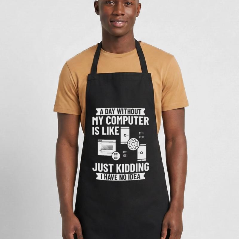 Programmeur Programmation Ordinateur Développeur Pc Tablier de cuisine