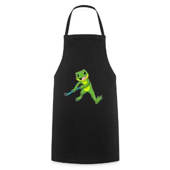 Crosse de hockey sur gazon Frog - Tablier de cuisine - noir - Devant - AI Model Male 185 dark (185cm)