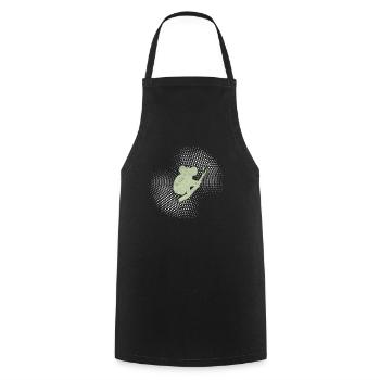Koala - Cooking Apron - black - Front - AI Model Male 185 dark (185cm)