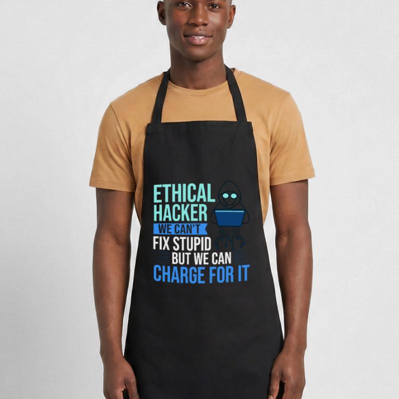 Ethical Hacker Security Computer Hacking Cooking Apron