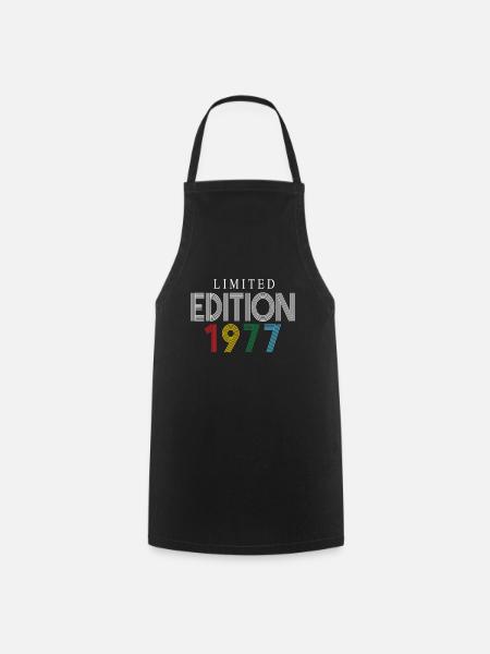 Édition limitée 1977 - Tablier de cuisine - noir