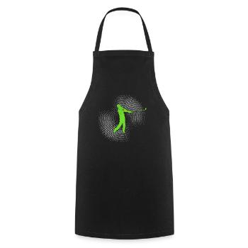 gulf - Cooking Apron - black - Front - AI Model Male 185 dark (185cm)