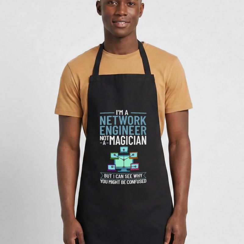 Netzwerkingenieur Network Engineer Computer Cooking Apron
