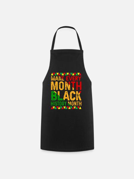 Black History Month Black History American - Cooking Apron - black