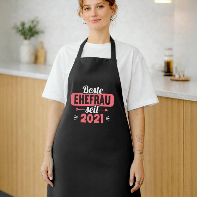 Beste Ehefrau Bester Ehemann seit 2021 Kochschürze