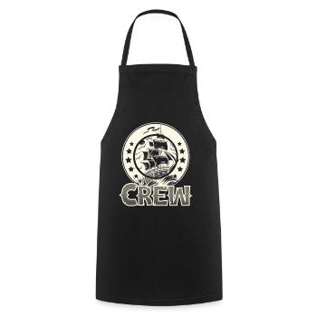 Voilier Voilier Équipage - Tablier de cuisine - noir - Devant - AI Model Male 185 dark (185cm)