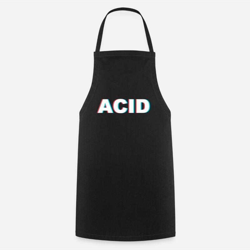 Techno Acide - Tablier de cuisine - noir
