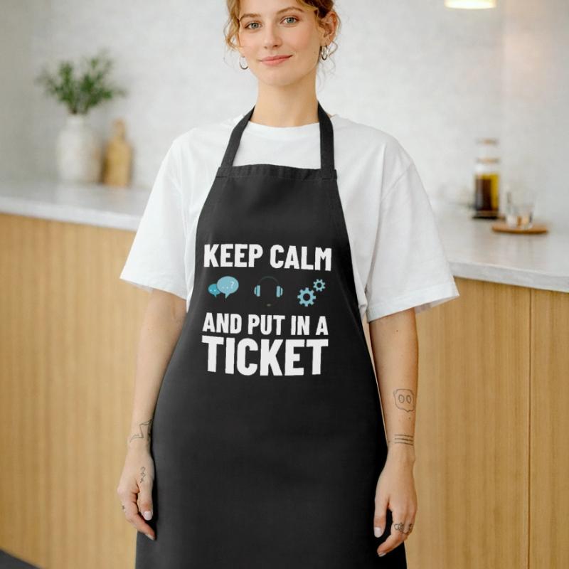 Support technique Assistance technique informatique Helpdesk Tablier de cuisine