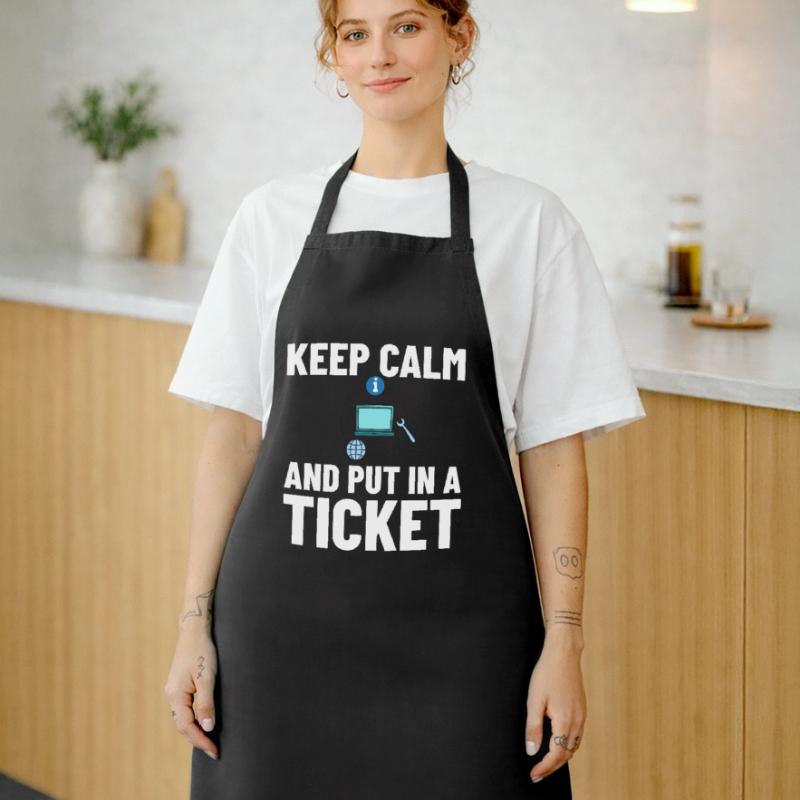 Support technique Assistance technique informatique Helpdesk Tablier de cuisine