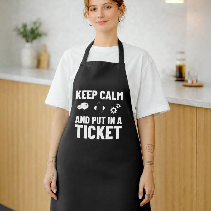 Support technique Assistance technique informatique Helpdesk Tablier de cuisine