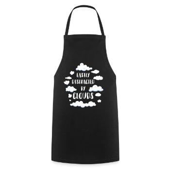 Meteorologist Weather Forecast - Cooking Apron - black - Front - AI Model Male 185 dark (185cm)