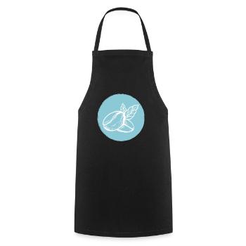 Coffee Coffee Bean - Cooking Apron - black - Front - AI Model Male 185 dark (185cm)