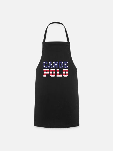 Kanupolo USA - Kochschürze - Schwarz