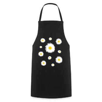 Cadeau pour la fête des mères : Idée de cadeau pour la fête des mères - Tablier de cuisine - noir - Devant - AI Model Male 185 dark (185cm)