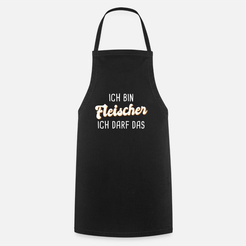 Fleischer - Kochschürze - Schwarz