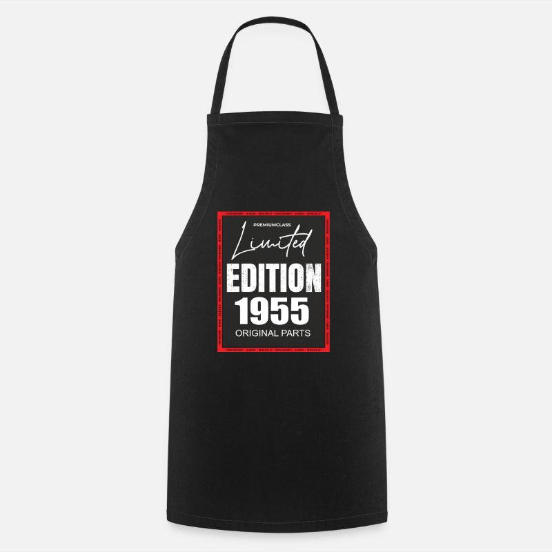 Édition limitée 1955 - Tablier de cuisine - noir