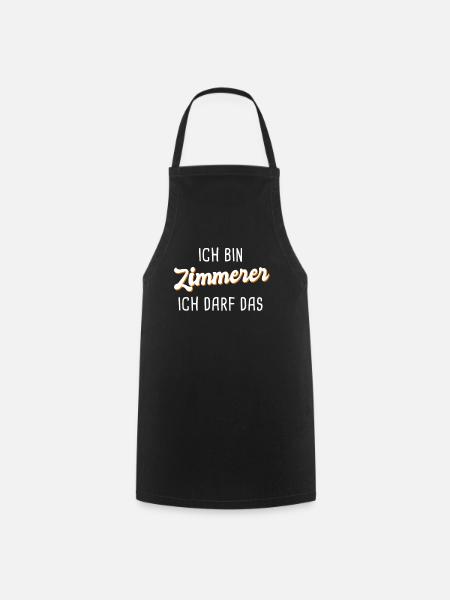 Zimmerer - Kochschürze - Schwarz