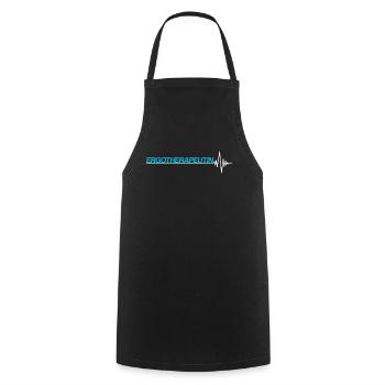 Ergotherapeutin - Kochschürze - Schwarz - Vorne - AI Model Male 185 dark (185cm)