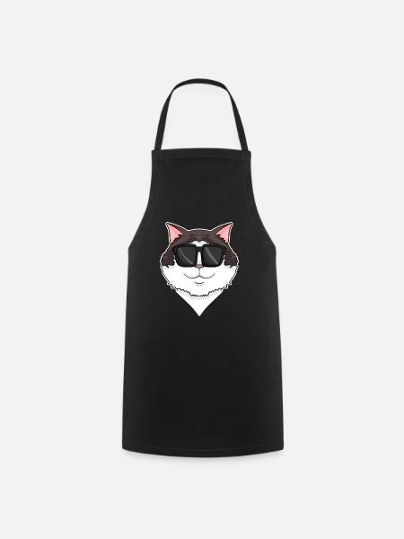 Ragdoll Katze - Kochschürze - Schwarz