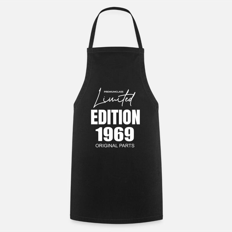 Édition limitée 1969 - Tablier de cuisine - noir