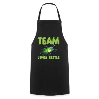 Team Magnificent Beetles - Cooking Apron - black - Front - AI Model Male 185 dark (185cm)