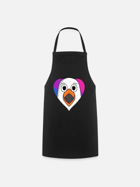 Bisexuell Möwe Geschenk - Kochschürze - Schwarz