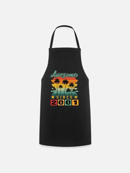 Awesome Since 2001 - Kochschürze - Schwarz