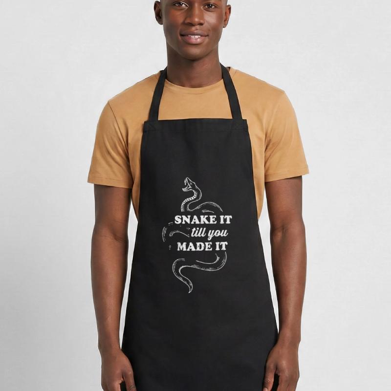 Snake Gift Animal Reptile Cobra Python Boa Cooking Apron