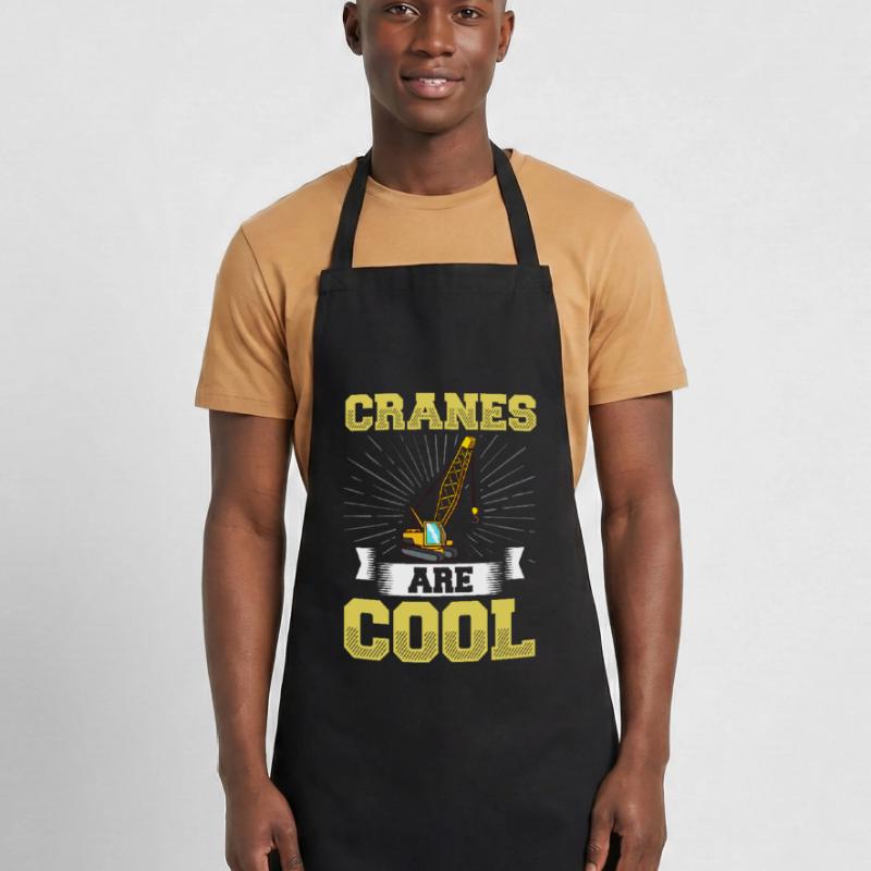Crane Operator Construction Worker Crane Tower Training Cooking Apron