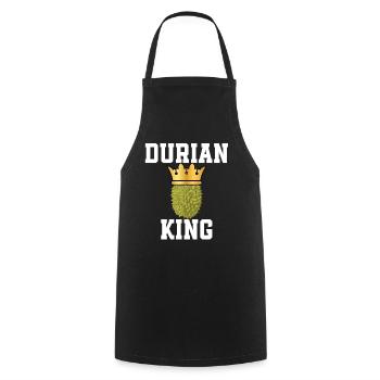 Durian King - Cooking Apron - black - Front - AI Model Male 185 dark (185cm)