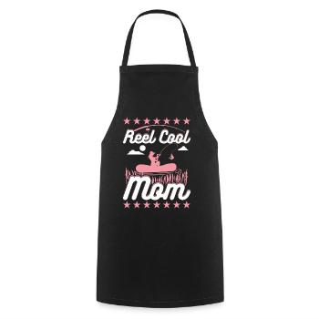 Reel Cool Mother - Cooking Apron - black - Front - AI Model Male 185 dark (185cm)